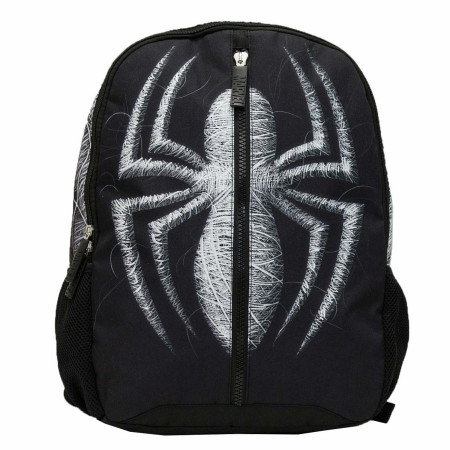 Spider-Man Black Center Zip Backpack